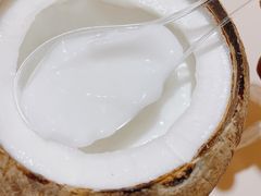 -椰爺爺·椰子冻砵仔糕