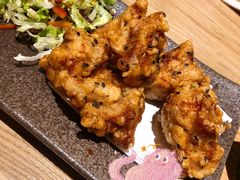 啤酒炸鸡配黑醋汁-慢走(甜水园店)
