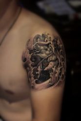 周忆刺青 纹身 tattoo 纹身三里屯店 北京(周忆刺青纹身文身)-周忆刺青原创设计定制