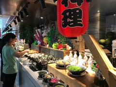 自助取餐区-威珀斯酒店·珀萃美食餐厅 | 海鲜刺身·现烤生蚝·特色烤肉