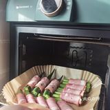 早餐打卡～培根卷