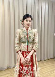 点击看大图 -曼青婚纱礼服馆