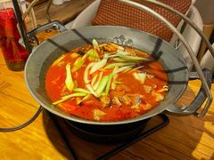 招牌黑胡椒番茄极品牛腩锅-有才叔的小馆(民乐园店)