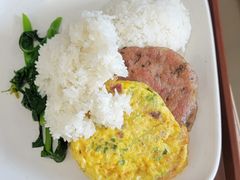 莲藕肉饼蛋脯饭-都城快餐(都信店)
