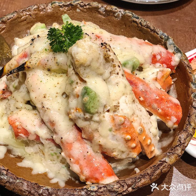 黑松露焗蟹，蟹肉都超级饱满