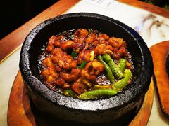 石锅杭椒牛蛙-桂满陇-西湖船宴(西单大悦城店)