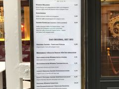 菜单-Cafe Sacher(WIEN)