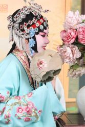 -后宫·古装汉服京剧儿童亲子全家福摄影