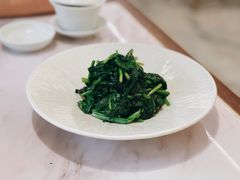 有机菠菜炒紫菜-喜鼎海胆水饺(平安金融中心店)