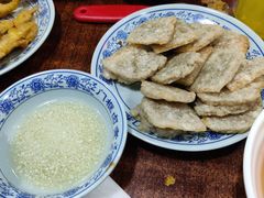 炸灌肠-门框胡同百年卤煮(鸟巢店)