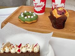 抹茶麻薯甜甜圈-Tims天好咖啡(江干万象城店)