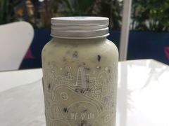 牛油果蓝莓卡士-野萃山·潮汕厚果汁(十亩地店)