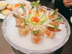 越式大虾刺身-大头虾越式风味餐厅(光明广场店)