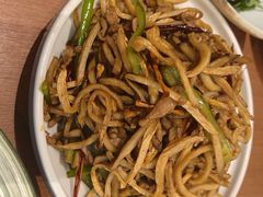 炒杏鲍菇丝-老昌春饼(中央大街店)