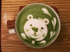 小熊抹茶拿铁-懒鱼时光馆(沙坪坝店)