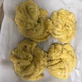 做了1个小版的辫子面包+4个小圆包