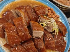 荔枝木烧鹅-东江渔村·古典园林·30年粤菜老字号(太和店)
