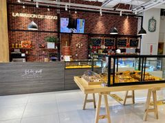 面包甜点陈列柜-熊叔熊婶面包房(团结湖店)