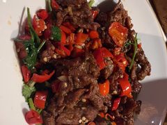 小炒牛肉-绿茶餐厅(西单老佛爷店)