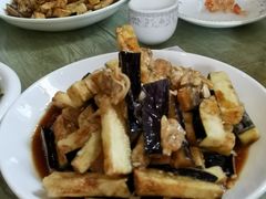 蛤蜊肉拌茄子-华春餐馆(鱼山路店)