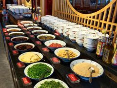 自助调料区-老版火锅(半坡店)