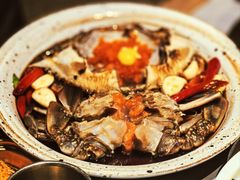 -草家酱蟹炭火烤肉店(珲春南路一店)