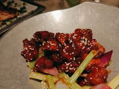 蒜香蜜汁排骨-绿茶餐厅(龙湖金楠天街店)