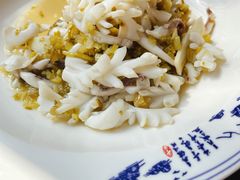 雪菜炒墨鱼-钱塘花园·宁波菜