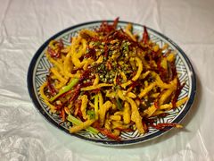 干煸藕丝-早酒肖汉老味拌面