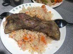 豪华羊腿饭-巴依家新疆手抓饭(菱角湖万达店)