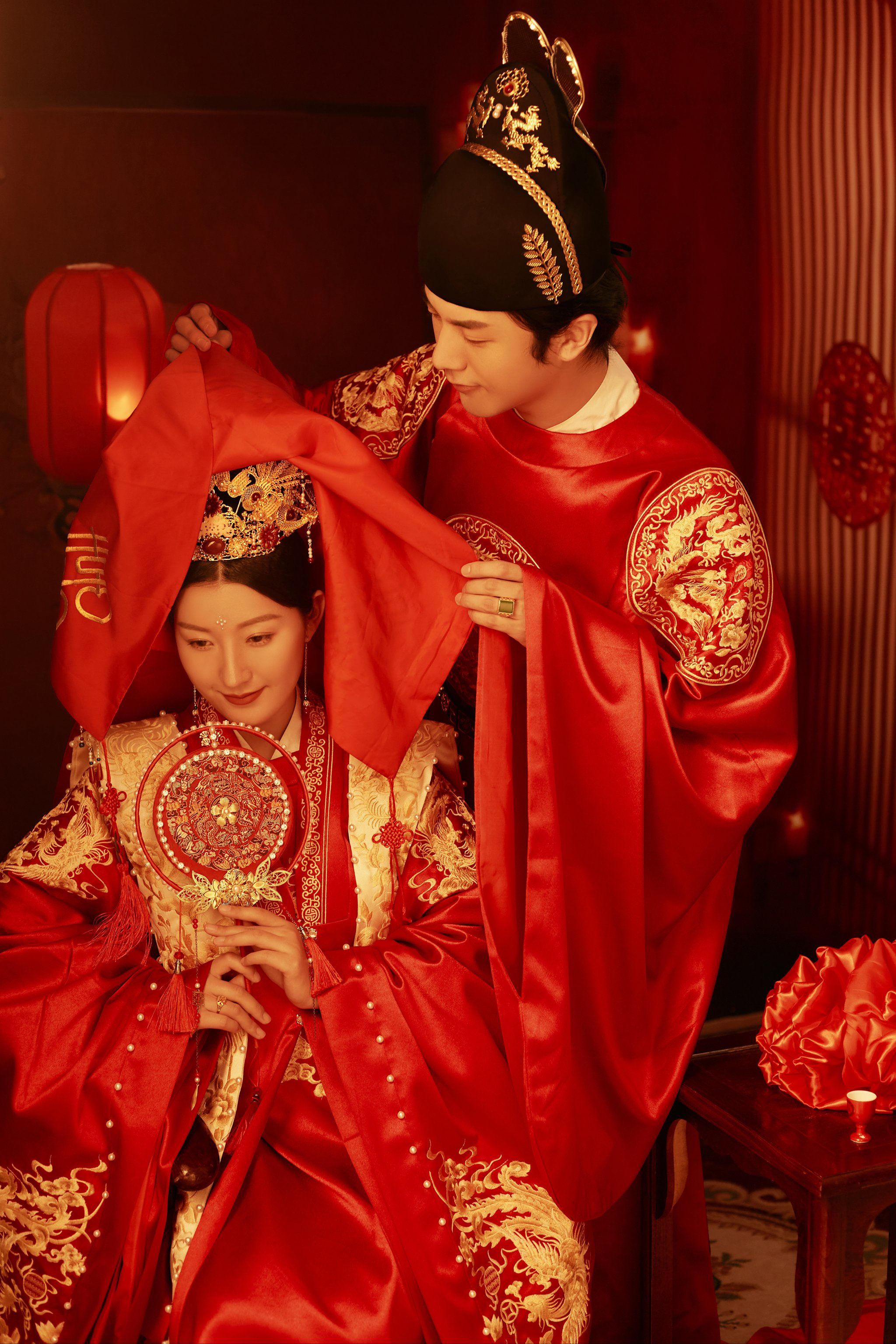 喜结良缘,古风婚纱照太好看了