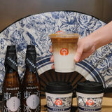 ⽆语了[流汗]买奶茶送的东⽅冰茶显眼包太能装了吧