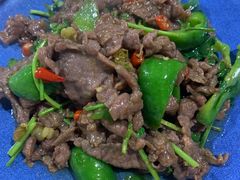 香菜牛肉-阿尔法海鲜排档(爱琴海店)