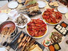 -宝记烧烤·碳锅羊肉·羊蝎子火锅·夜食社(文体路创始店)