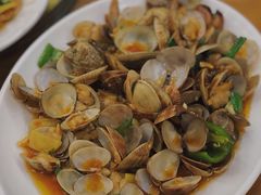 姜葱炒花甲-七鲜渔港美食餐厅(巽寮湾海景店)