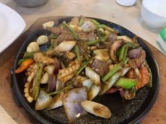 虾酱啫啫鲜鱿-张记旺角食街(动物园店)