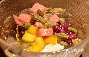 Red Candy Granules Ice Jelly