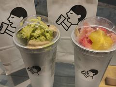 深圳限定甘草水果炒冰-喜茶(深圳万象城黑金店)