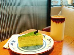 红豆沙拿铁-Line 咖啡(石厦花园店)