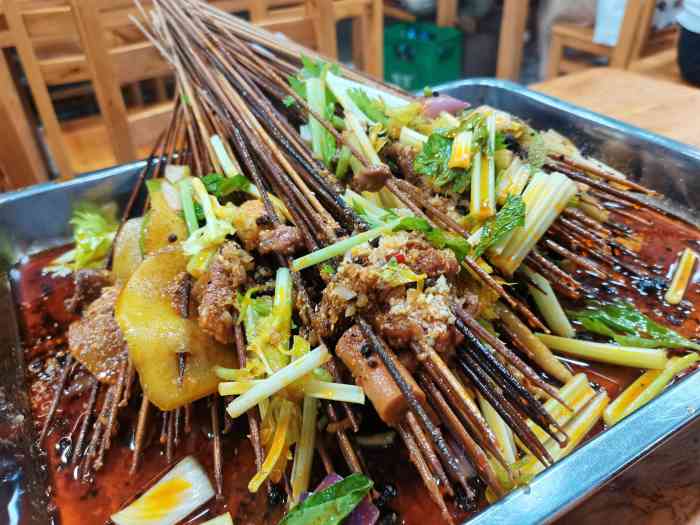 歆瑞源油卤串串-"味道很好 已经是第二次去了,因为这次去.