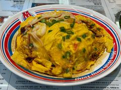 虾仁煎蛋饭-敏华冰厅(平安金融中心店)