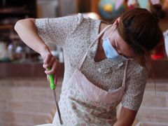 -咖咖熊蛋糕定制·蓝风车动物奶油