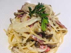 牛熏肉蘑菇意面-清真·艾美可餐厅(大悦汇店)