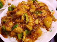 鱼香茄子盖饭-护国寺小吃(地安门店)