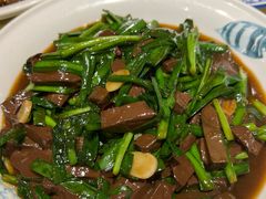 韭菜鸭血-新侨小馆(东直门北小街店)