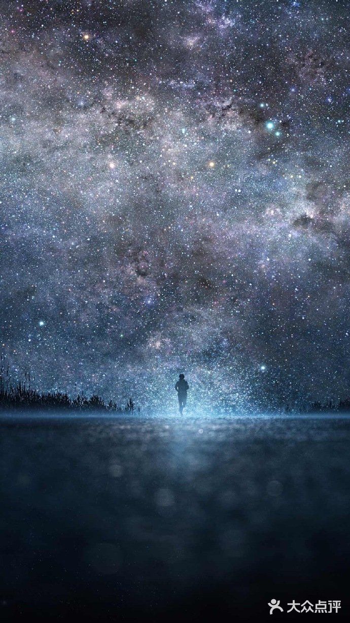 九张唯美的星空插画图片欣赏礼花礼花