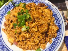 大酱炒笨鸡蛋-满园烤鸭·春饼(太原街万达店)