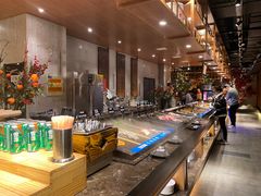 自助取餐区-韩京炭火烤肉自助料理(柯桥万达店)