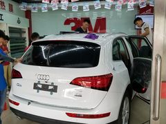 施工中-新月3M汽车贴膜隐形车衣膜小二官方授权店(肖村桥店)
