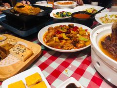 伊犁辣皮子烩大盘鸡-西贝莜面村(上海百联西郊店)